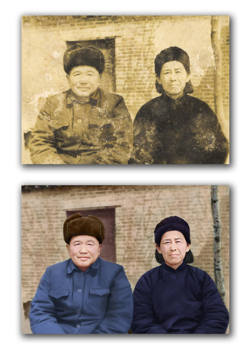 把最美压寨夫人旧照片修复到18对看清后难怪土匪会心动！(图1)